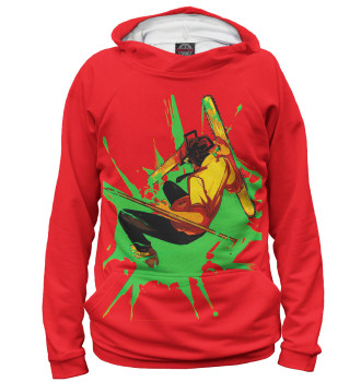 Женское Худи Дэнджи красный