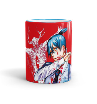 Кружка Аки Хаякава красная