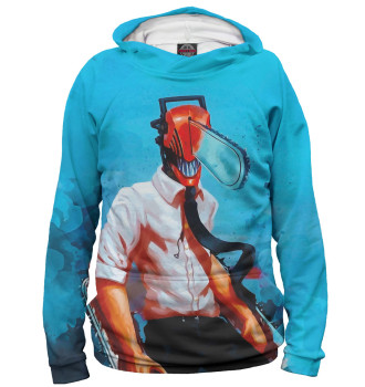 Мужское Худи Дэнджи синий