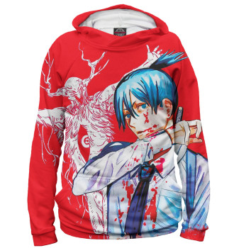 Женское Худи Аки Хаякава красная
