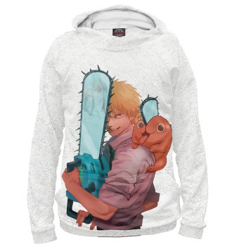 Женское Худи Человек бензопила в ярости